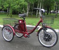 Электровелосипед HAPPY трицикл с реверсом-Vg